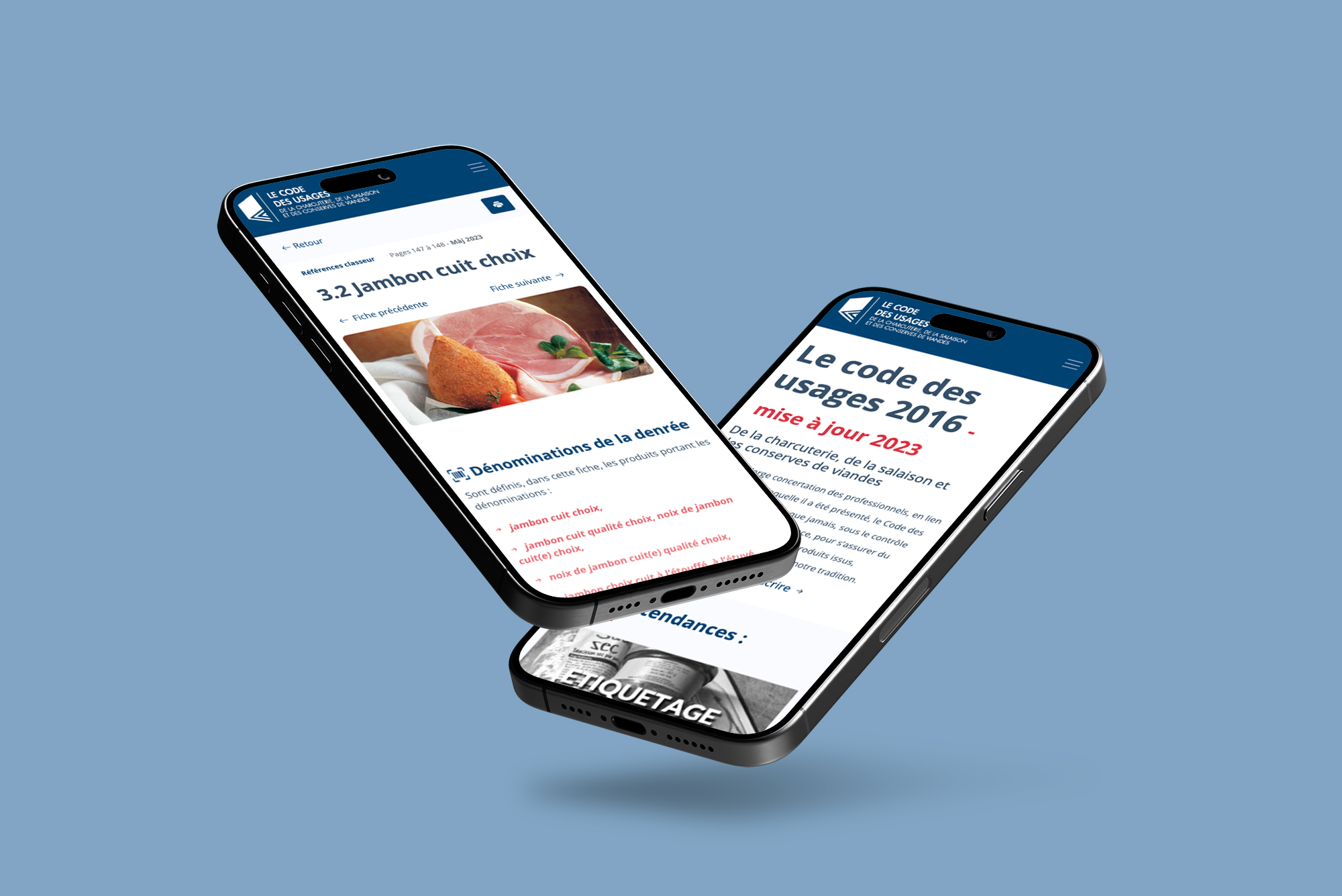 Une page web dédiée